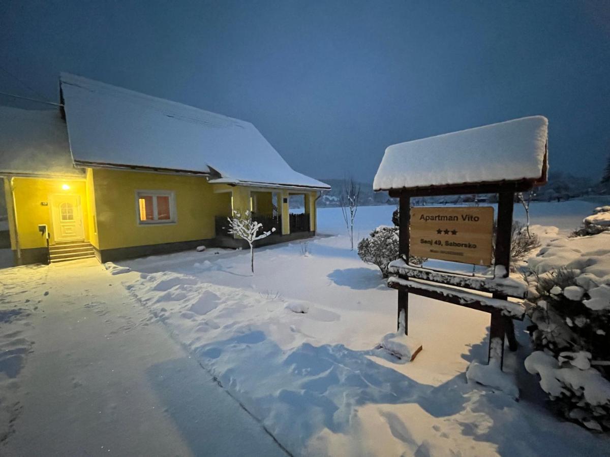 Apartman Vito Saborsko Bagian luar foto