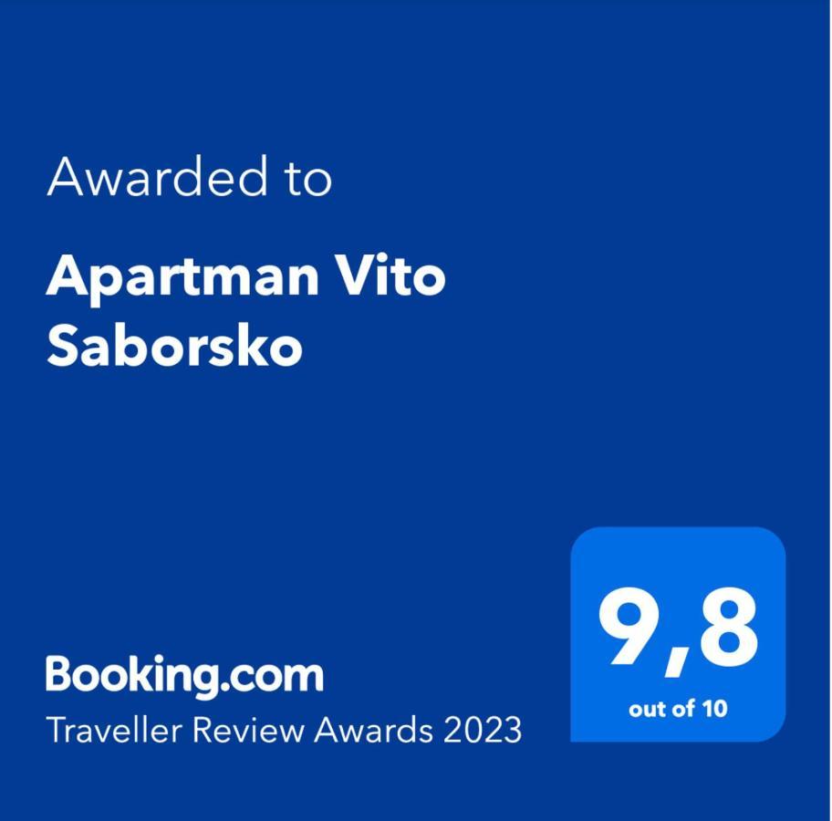 Apartman Vito Saborsko Bagian luar foto